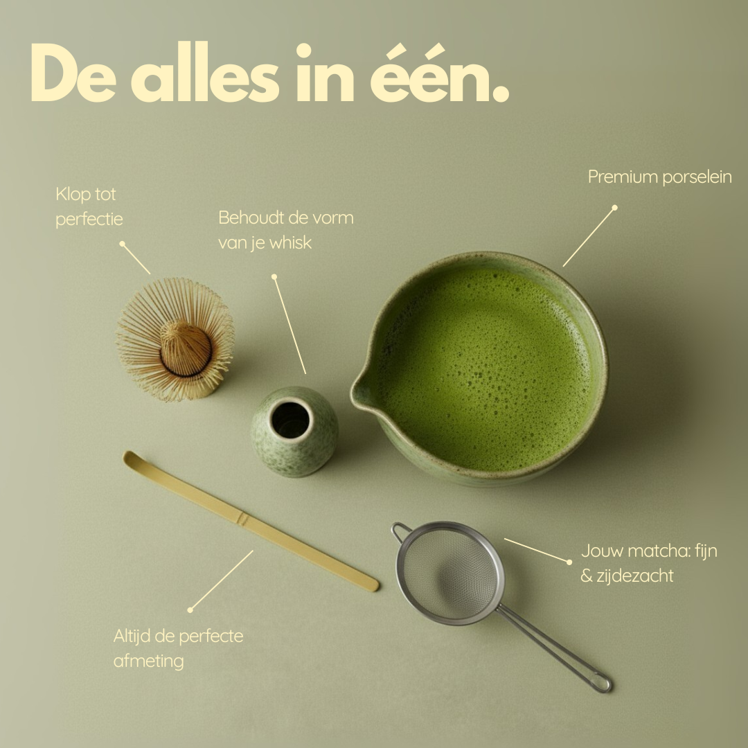 Matcha Set - Groen