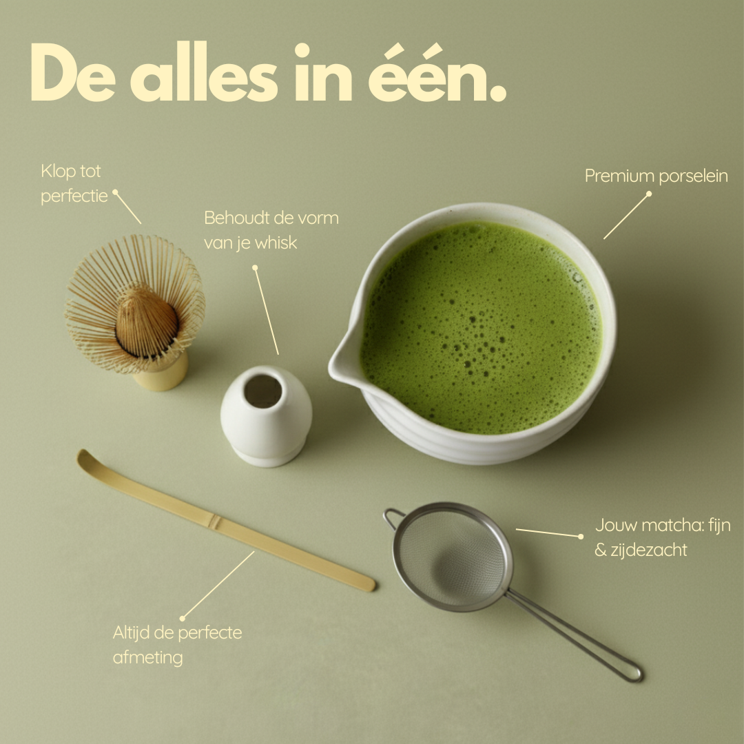 Matcha Set - Wit