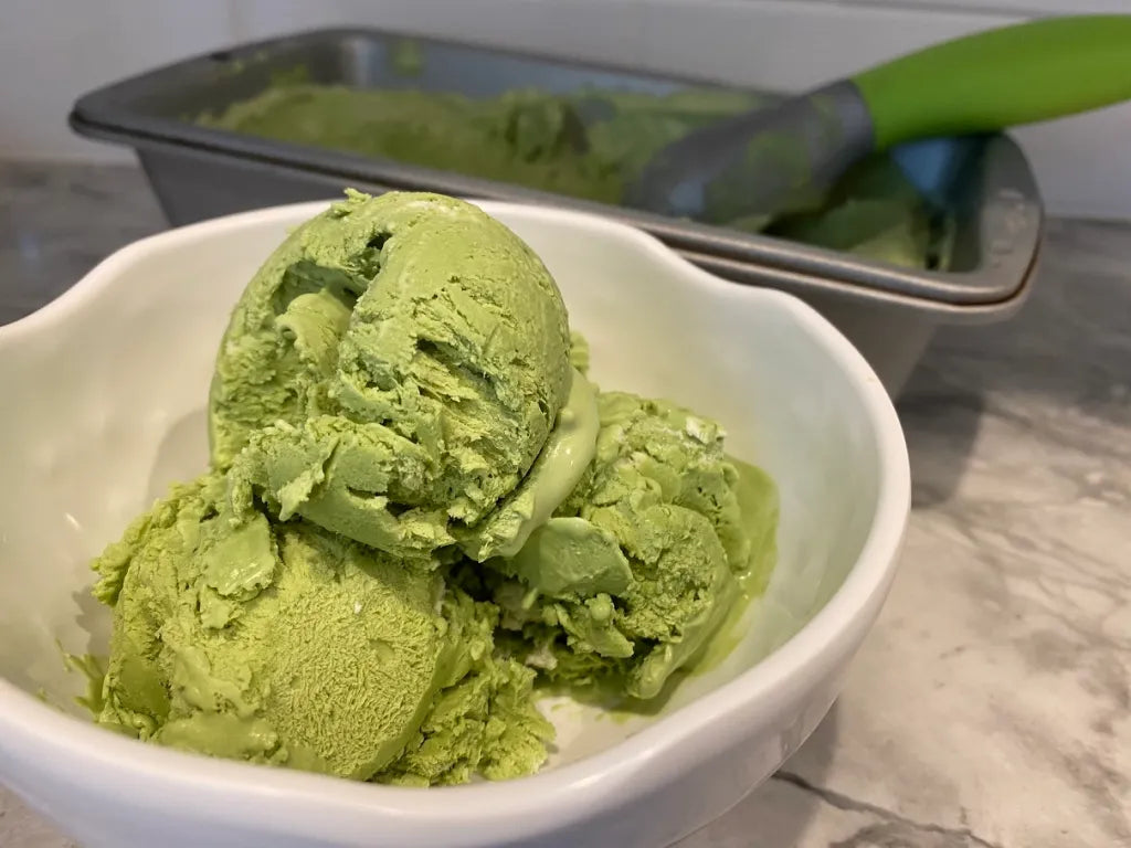 Matcha Ice Cream - Without Ice Cream Machine