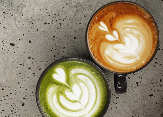 Koffie vs Matcha