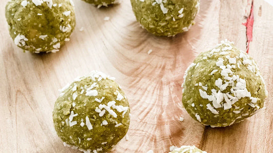 Matcha Coconut Energy Balls