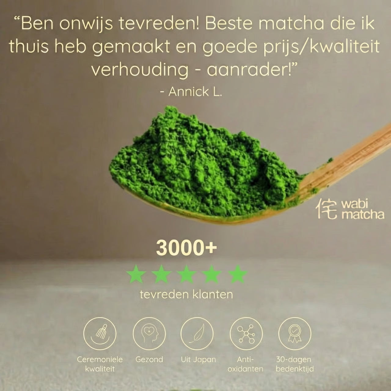Matcha Set - Groen